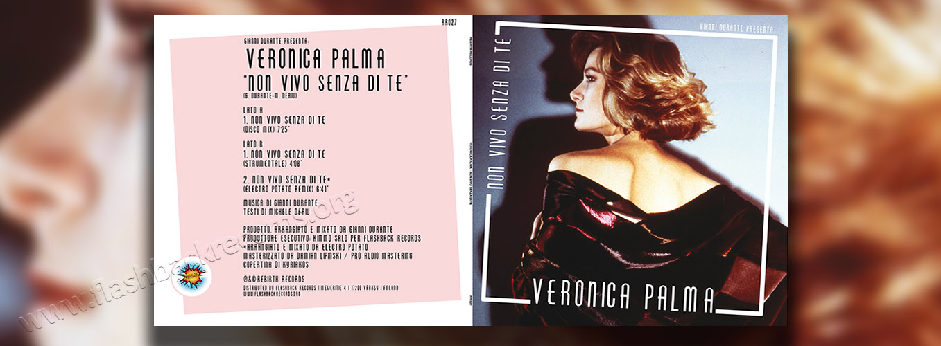 Veronica Palma - Non Vivo Senza Di Te (NEW RELEASE) 2021
